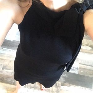 Kerisma sweater dress with tie at the neck